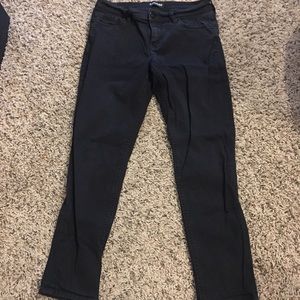 Express black jegging